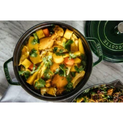 Staub Cocotte Rotonda - 24 Cm, Basilico -Staub in Italia 000019329