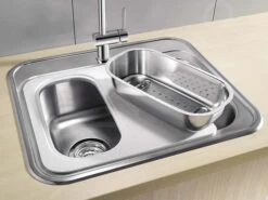Blanco Accessori - Vaschetta Per Piano Sopra Lavello, Acciaio Inox 208195 -Staub in Italia 07601ffcf786a76c5b2df6ab