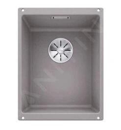 Blanco Subline 320 - Lavello In Silgranit, 350x460 Mm, InFino, Color Alluminio 523408
