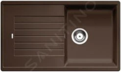 Blanco Zia 5 - Lavello In Silgranit, 860x500 Mm, Caffé 520519