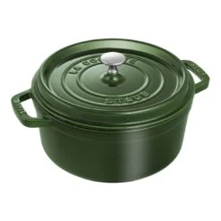 Staub Cocotte Rotonda - 24 Cm, Basilico