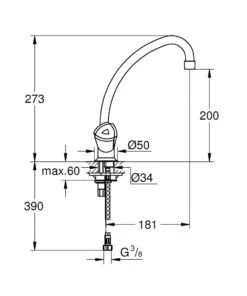 Grohe Costa L - Miscelatore Da Lavello, Cromo 31072000 6 Grohe Costa L - Miscelatore Da Lavello, Cromo 31072000 -Staub in Italia 136fbbfde3e66fabed912eea