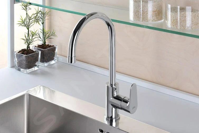 Paffoni Sly - Miscelatore Da Lavello, Cromato SY181CR 5 Paffoni Sly - Miscelatore Da Lavello, Cromato SY181CR - immagine 3