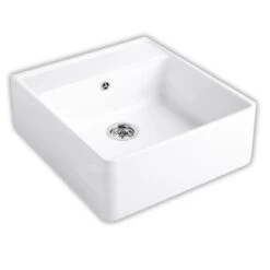 Villeroy & Boch Lavelli - Lavello In Ceramica 63x60 Cm, CeramicPlus, Snow White 632061KG