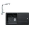 Franke Set - Set G135, Lavello In Fragranite BFG 611 E Miscelatore Samoa, Nero Spazzolato/cromo 114.0675.663 -Staub in Italia 1b9b158f1c964632f53d8ba3