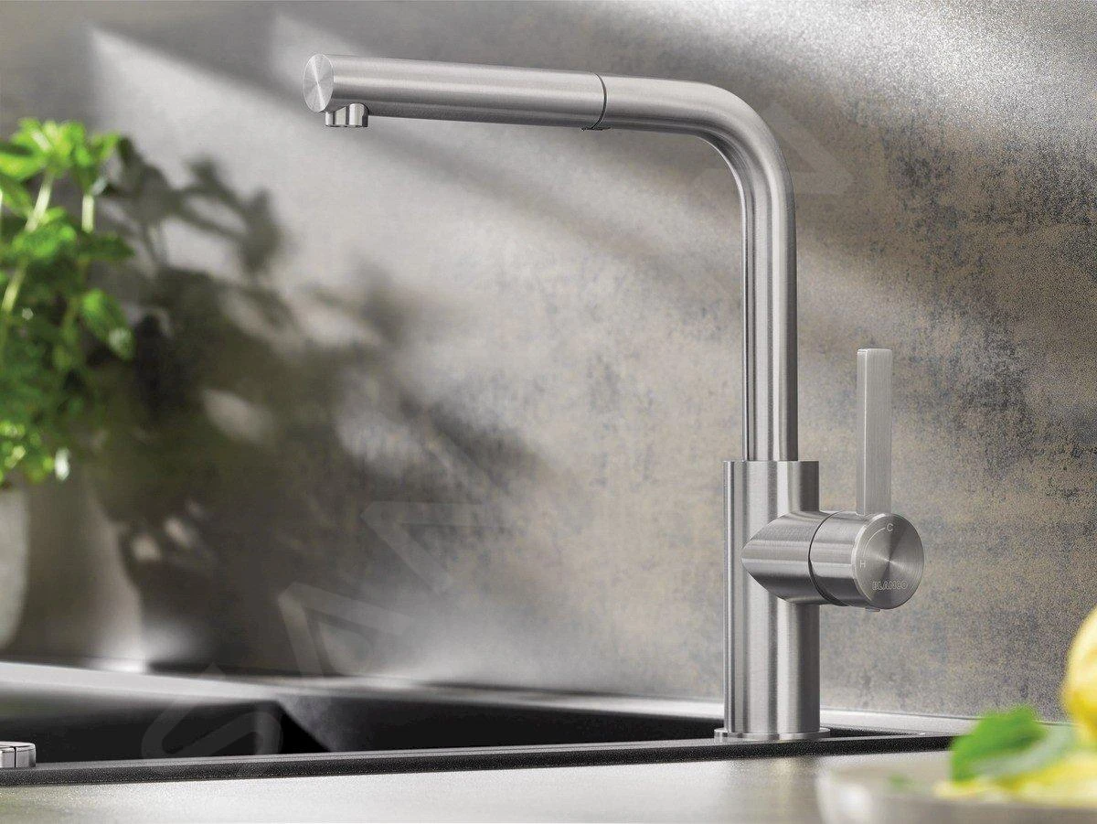 Blanco Lanora S - Miscelatore Da Lavello Con Bocca Di Erogazione Estraibile, Acciaio Inox Spazzolato 523123 8 Blanco Lanora S - Miscelatore Da Lavello Con Bocca Di Erogazione Estraibile, Acciaio Inox Spazzolato 523123 - immagine 6