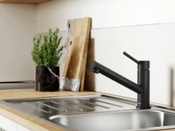 Blanco Kano S - Miscelatore Da Lavello Con Bocca Di Erogazione Estraibile, Nero Opaco 526668 -Staub in Italia 29e6a6fb6e7a3a0a38648002