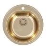 Alveus Form Monarch - Lavello Diametro 510 Mm, Bronze 1103818 -Staub in Italia 37b8e3af31b29d4aa98b7aca