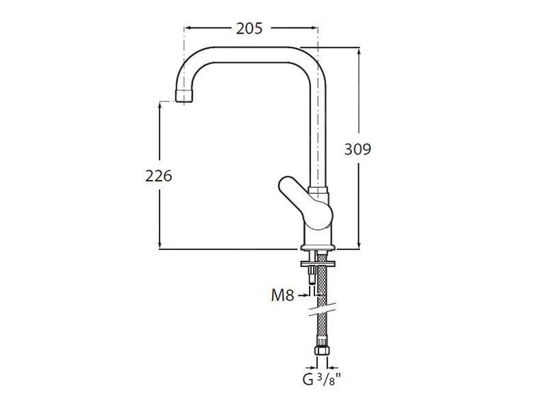 Roca Arola - Miscelatore Da Lavello, Cromo A5A846AC0K 4 Roca Arola - Miscelatore Da Lavello, Cromo A5A846AC0K - immagine 2