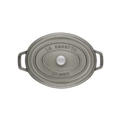 Staub Cocotte Ovale - 31 Cm, Colore Grigio Grafite -Staub in Italia 40500 236 0 2 1