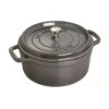 Staub Cocotte Rotonda - 18 Cm, Colore Grigio Grafite -Staub in Italia 40500 246 0 2