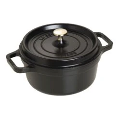 Staub Cocotte Rotonda - 22 Cm, Nera