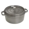 Staub Cocotte Rotonda - 28 Cm, Colore Grigio Grafite -Staub in Italia 40509 314 0 1