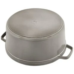 Staub Cocotte Rotonda - 30 Cm, Colore Grigio Grafite -Staub in Italia 40509 862 0 000000885