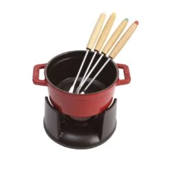 Staub Mini Set Per Fonduta - 7-pz., Ghisa -Staub in Italia 40509 900 0 4