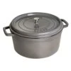 Staub Cocotte Rotonda - 30 Cm, Colore Grigio Grafite -Staub in Italia 40510 308 0 1
