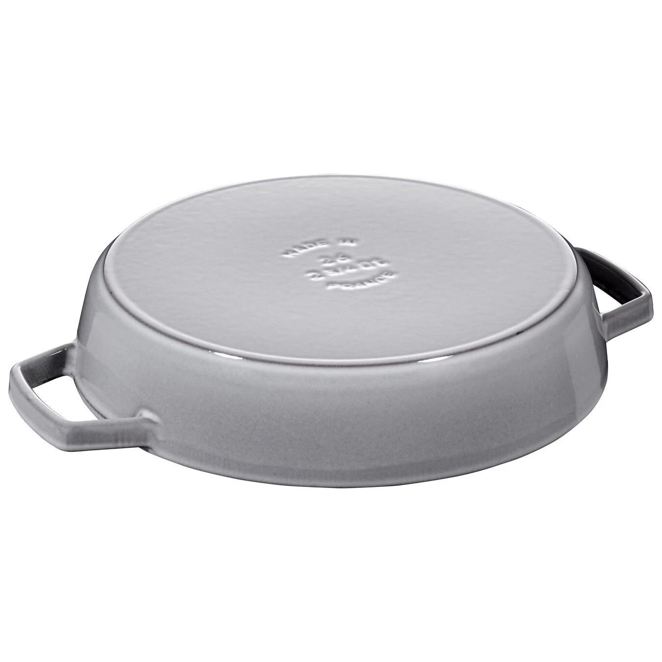 Staub Padella - 26 Cm, Ghisa, Black Matt 4 Staub Padella - 26 Cm, Ghisa, Black Matt - immagine 2