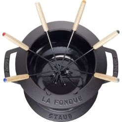Staub Set Per Fonduta - 10-pz., Ghisa 12 Staub Set Per Fonduta - 10-pz., Ghisa -Staub in Italia 40511 972 0 3