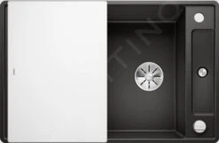 Blanco Axia III 45 - Lavello In Silgranit, 770x500 Mm, Con Comando Remoto Dello Scarico E Accessori, Nero 525842 -Staub in Italia 40f52d449d04da3881e34d10