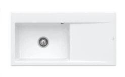 Villeroy & Boch Subway Style 60 - Lavello In Ceramica 100x51 Cm, CeramicPlus, Bianco Alpino 336201R1