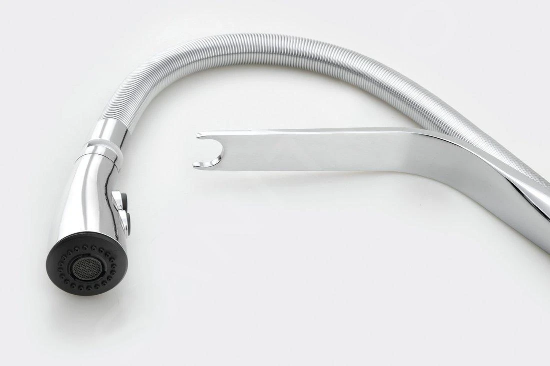 Sapho Arla - Miscelatore Da Lavello Con Doccetta Estraibile, Cromo AR430 7 Sapho Arla - Miscelatore Da Lavello Con Doccetta Estraibile, Cromo AR430 - immagine 5