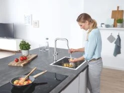 Grohe Blue Home - Miscelatore Connected Per Lavello, Con Sistema Di Filtraggio E Raffreddamento, Cromato 31543000 -Staub in Italia 5b488f7c6276d7ff1d7d248e