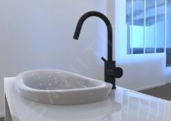 Paffoni Light - Miscelatore Da Lavabo Con Braccio Di Erogazione Girevole, Nero Opaco LIG078NO -Staub in Italia 605a1fa9bf91d65a6198f1ab