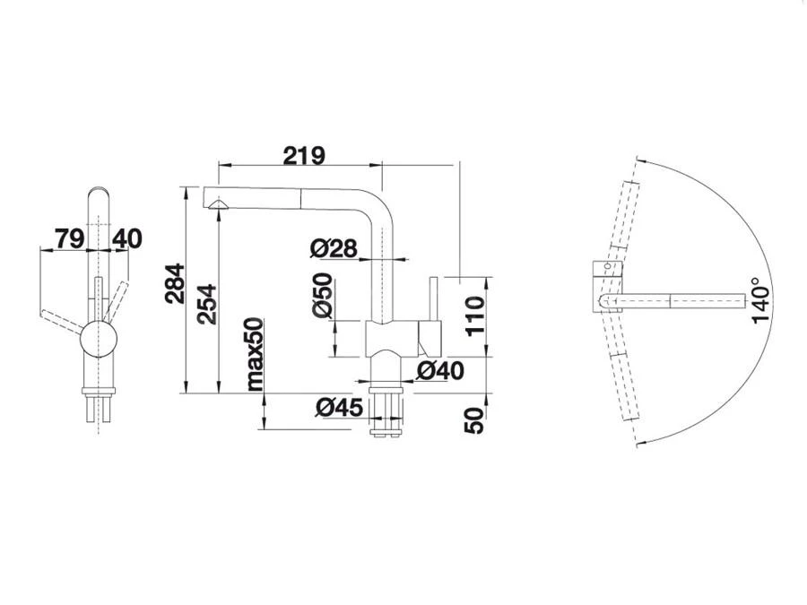 Blanco Linus S - Miscelatore Da Lavello Con Bocca Di Erogazione Estraibile, Bianco 516692 4 Blanco Linus S - Miscelatore Da Lavello Con Bocca Di Erogazione Estraibile, Bianco 516692 - immagine 2
