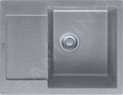 Franke Maris - Lavello In Fragranite MRG 611-62, 620x500 Mm, Grigio Pietra 114.0284.764