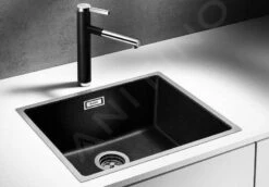 Blanco Subline 400 - Lavello In Silgranit, 430x460 Mm, InFino, Antracite 523422 -Staub in Italia 67beecfab2a6889d522f326e