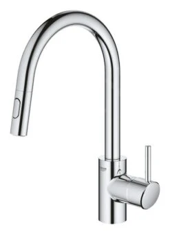 Grohe Concetto - Miscelatore Per Lavello Con Doccetta Estraibile, Cromato 31483002 -Staub in Italia 6f1deca15c13f1866b0e48c4
