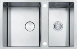 Franke Box Center - Lavello BWX 120-41-27, 820x520 Mm, Acciaio Inox 122.0579.553