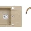 Alveus Set - Set Lavello In Granito Cortina 10 E Miscelatore Tonia, Beige SETA21009 -Staub in Italia 7c55ad61b48a9ce989162936