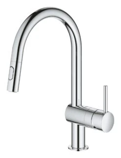 Grohe Minta - Miscelatore Per Lavello Con Doccetta Estraibile, Cromato 32321002 -Staub in Italia 8c651a4e8202e7268ba2c3a2