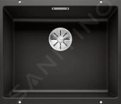 Blanco Subline 500 - Lavello In Silgranit, 530x460 Mm, InFino, Nero 525995