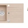 Alveus Set - Set Lavello In Granito Cortina 140 E Miscelatore Tonia, Beige SETA733 -Staub in Italia 98734559be97a3dcf5942557