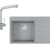 Franke Set - Set G216, Lavello In Fragranite CNG 611-78 TL/2 E Miscelatore Samoa, Pietra Grigia/cromo 114.0650.797 1 Franke Set - Set G216, Lavello In Fragranite CNG 611-78 TL/2 E Miscelatore Samoa, Pietra Grigia/cromo 114.0650.797 -Staub in Italia 9c97dc3a81d2ede7fb78e44f