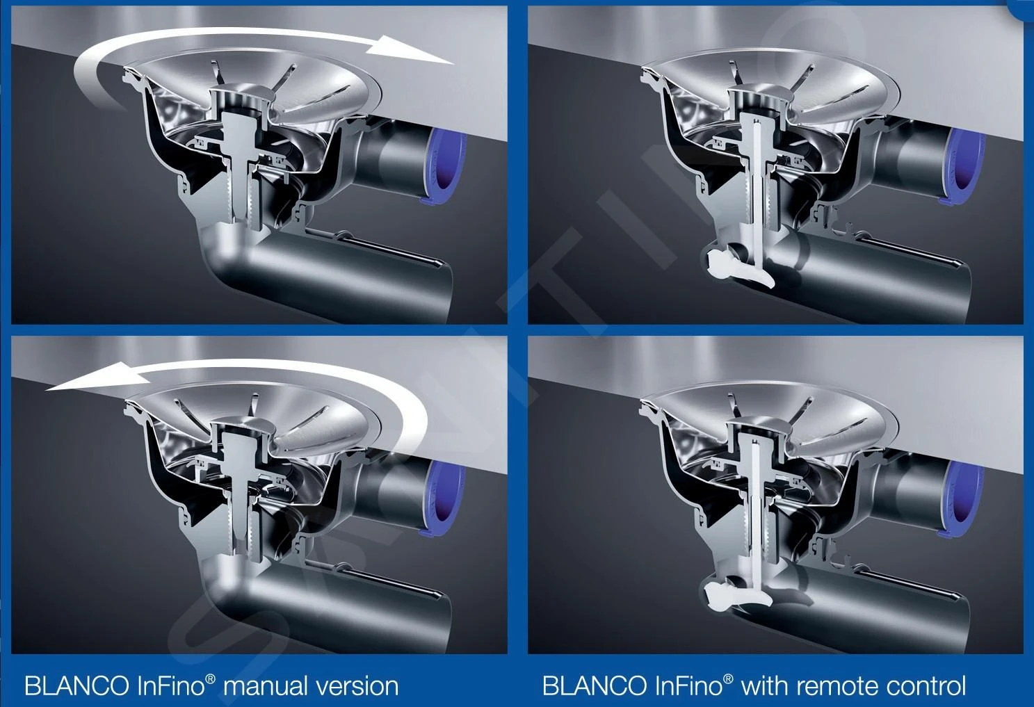 Blanco Claron 400 - Lavello, 440x440 Mm, Acciaio Inox Durinox 523389 6 Blanco Claron 400 - Lavello, 440x440 Mm, Acciaio Inox Durinox 523389 - immagine 4