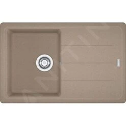 Franke Basis - Lavello In Fragranite BFG 611-78, 780x500 Mm, Cashmere 114.0494.757