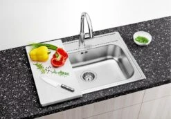 Blanco Dana - Lavello, 605x500 Mm, Acciaio Inox 525323 -Staub in Italia a6dab4d741124f406a6f32a1