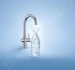 Grohe Blue Home - Miscelatore Connected Per Lavello, Con Sistema Di Filtraggio E Raffreddamento, Supersteel 31455DC1 -Staub in Italia b10abfdfc943ef2a6bf2f8cf