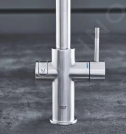 Grohe Blue Home - Miscelatore Connected Per Lavello, Con Sistema Di Filtraggio E Raffreddamento, Supersteel 31455DC1 -Staub in Italia b98e3c9be17b3a11ced4ab9a