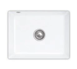 Villeroy & Boch Subway - Lavello In Ceramica 545x440 Mm Con Sistema Di Scarico, CeramicPlus, Bianco Alpino 331001R1
