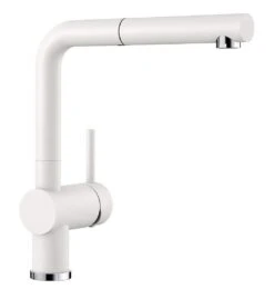 Blanco Linus S - Miscelatore Da Lavello Con Bocca Di Erogazione Estraibile, Bianco 516692