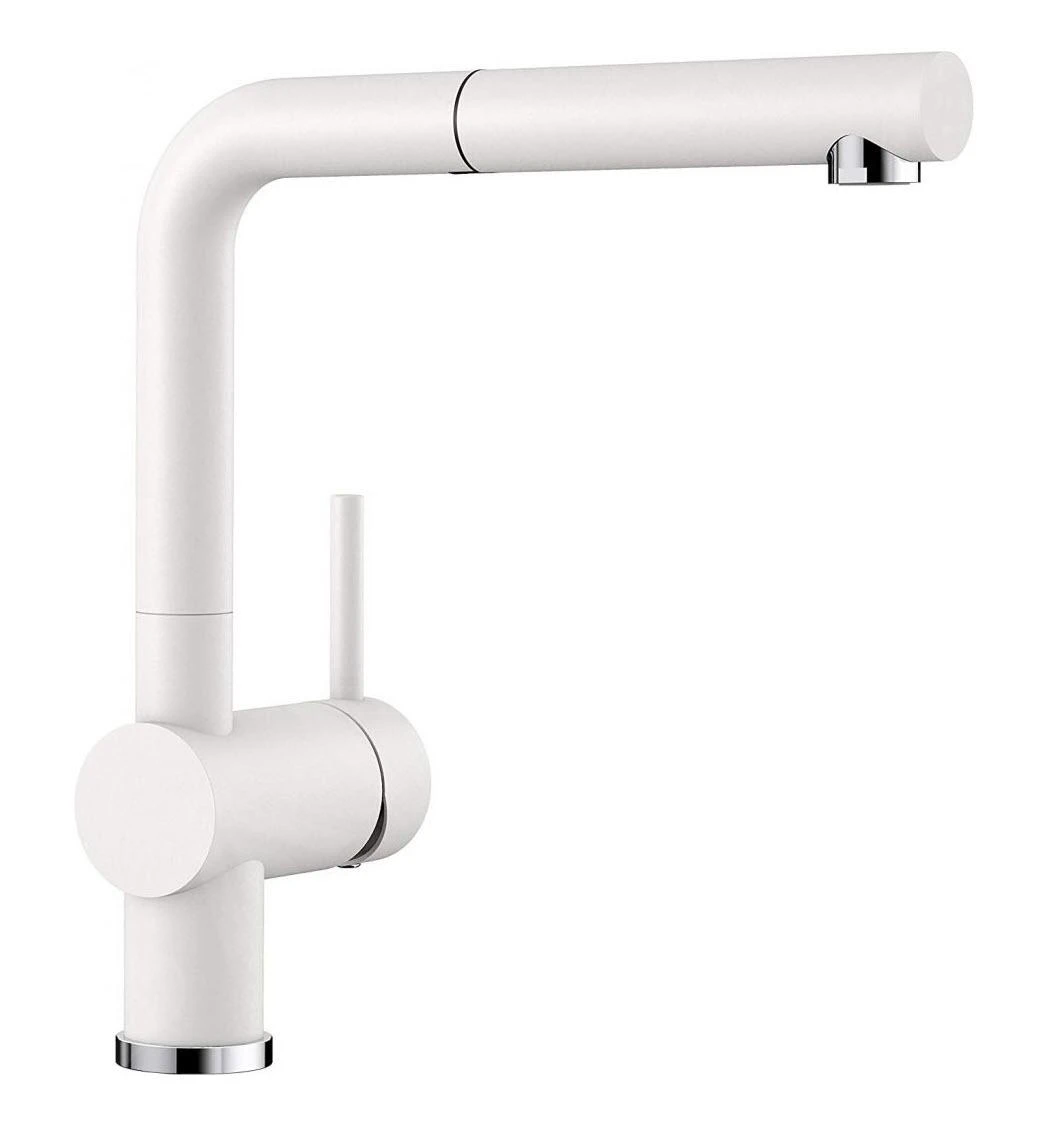 Blanco Linus S - Miscelatore Da Lavello Con Bocca Di Erogazione Estraibile, Bianco 516692 3 Blanco Linus S - Miscelatore Da Lavello Con Bocca Di Erogazione Estraibile, Bianco 516692