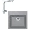 Franke Set - Set Da Cucina T13, Lavello In Tectonite SID 610 E Miscelatore Samoa, Grigio/cromo 143.0650.597 -Staub in Italia c2dc581382ff50896fcad792