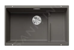 Blanco Subline 700 - Lavello In Silgranit, 730x460 Mm, InFino, Grigio 527355