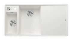 Blanco Axia III 6 - Lavello In Silgranit, 990x500 Mm, Con Comando Remoto Dello Scarico E Accessori, InFino, Bianco 524666