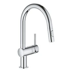 Grohe Minta - Miscelatore Per Lavello Con Doccetta Estraibile, Cromato 32321002
