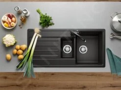 Blanco Legra 6 - Lavello In Silgranit, 1000x500 Mm, Antracite 522207 7 Blanco Legra 6 - Lavello In Silgranit, 1000x500 Mm, Antracite 522207 -Staub in Italia e64e19d02596a47a79f1c1dc